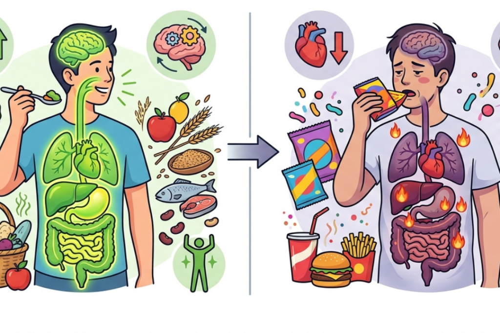 O impacto do consumo de ultraprocessados na sua saúde